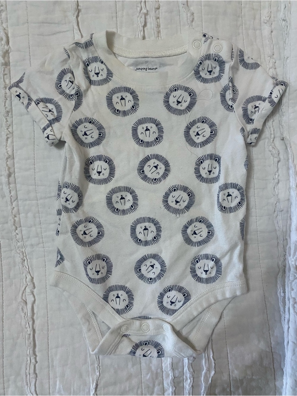 SET OF 7 - Cotton Short sleeve Bodysuits - 6 months MULTIPLE BRANDS